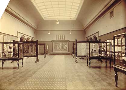 Old photograph of the Holden Gallery
